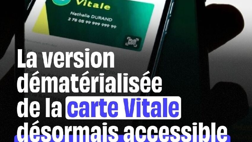 L'appli carte Vitale