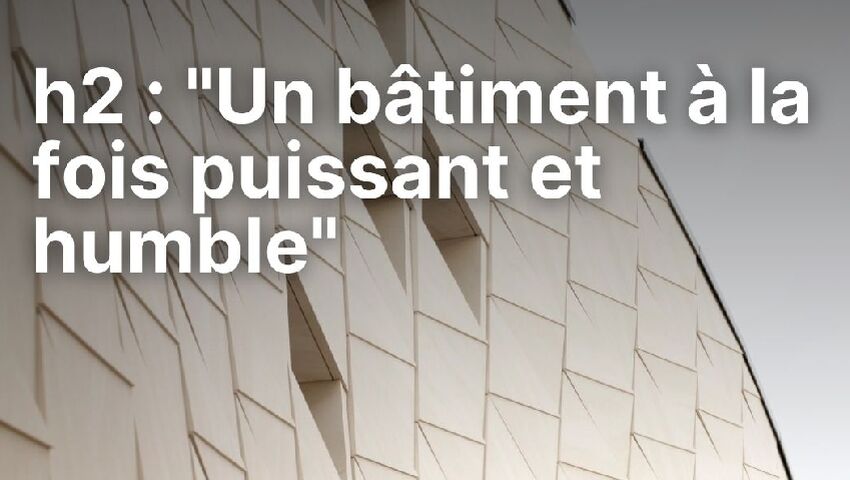 Centre de Congrès H2