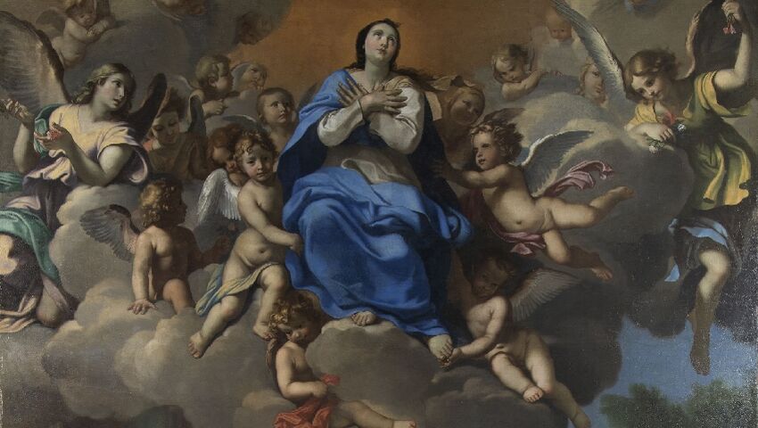 L'Assomption de la Vierge.