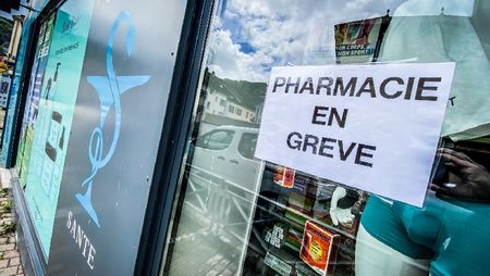 Pharmacies en grève