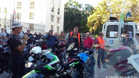 Les motards en colère