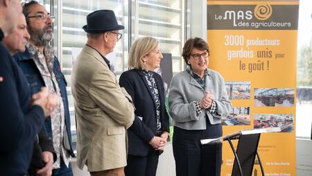 La ministre de l'agriculture